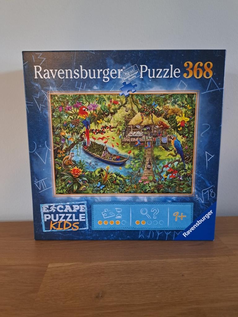 Escape puzzel kids 368 stuks, Ophalen of Verzenden, Zo goed als nieuw