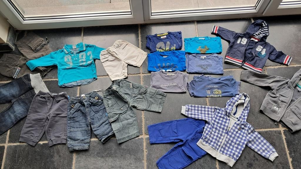 17 delig pakket jongen maat 68, Enlèvement ou Envoi, Comme neuf, Taille 68
