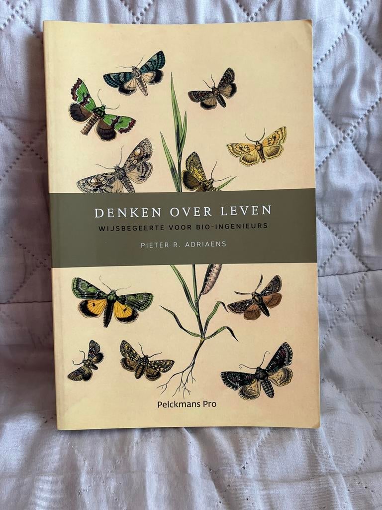 Pieter Adriaens / Denken over leven / KUL Acco Nederlands, Boeken, Ophalen of Verzenden, Zo goed als nieuw, Wijsbegeerte of Ethiek
