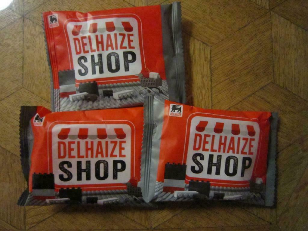 3 pochettes Lego Delhaize SHOP, Verzamelen, Ophalen of Verzenden