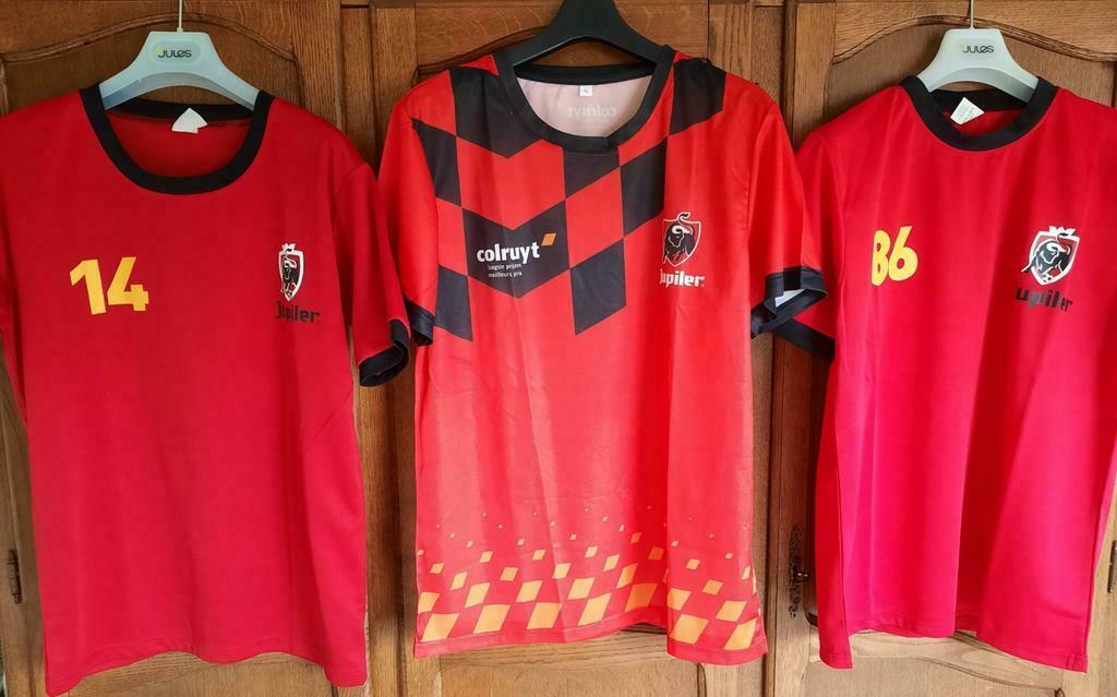 Voetbalshirts België Jupiler, Maat L, Ophalen, Zo goed als nieuw, Shirt