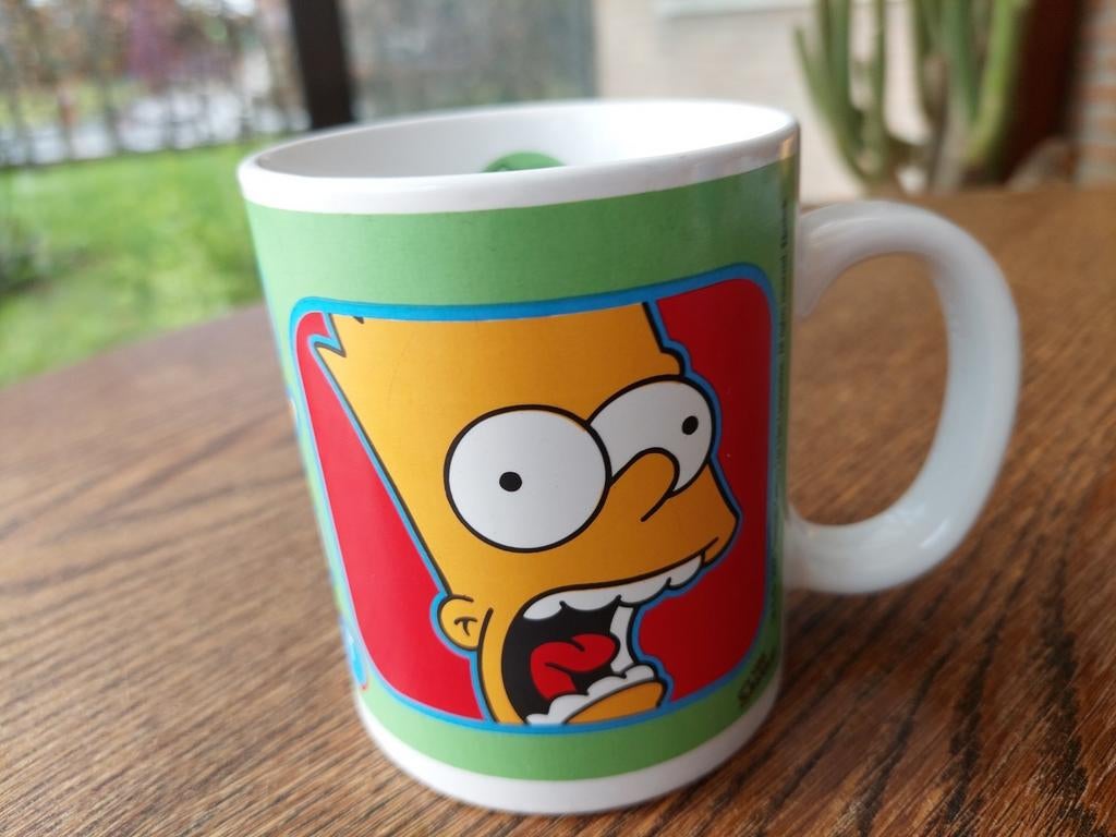 Koffietas Bart  Simpson nieuw, Ophalen of Verzenden, Overige figuren, Nieuw, Gebruiksvoorwerp