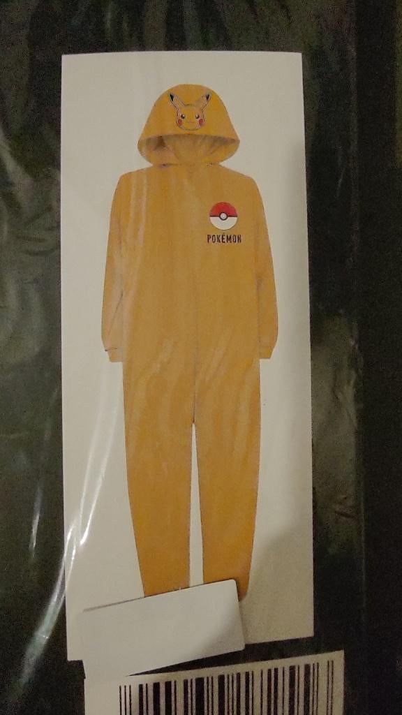 Onesie Pokemon, maat 104/110 (nieuw), Nacht- of Onderkleding, Pokemon, Jongen of Meisje, Nieuw