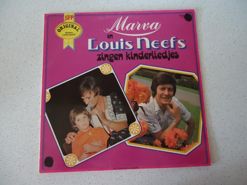 LP van "Marva en Louis Neefs" Zingen Kinderliedjes., Ophalen of Verzenden, Gebruikt, 12 inch, Overige genres