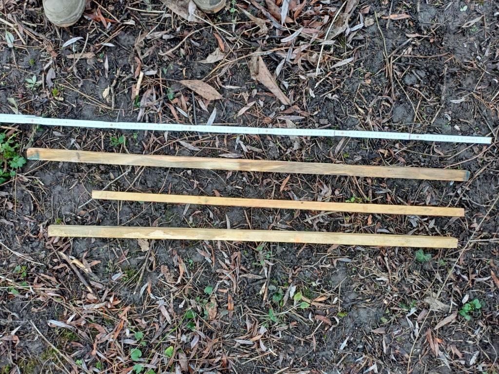 houten latten, Doe-het-zelf en Bouw, Hout en Planken, Ophalen
