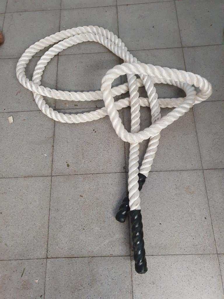 Battle rope koord 6 meter,, Sport en Fitness, Ophalen of Verzenden, Nieuw, Armen, Battle rope
