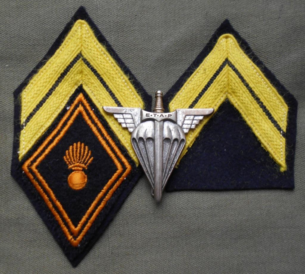 FRANCE / PARA / E.T.A.P. ( école des troupes aéroportée ), Envoi, Armée de terre, Emblème ou Badge