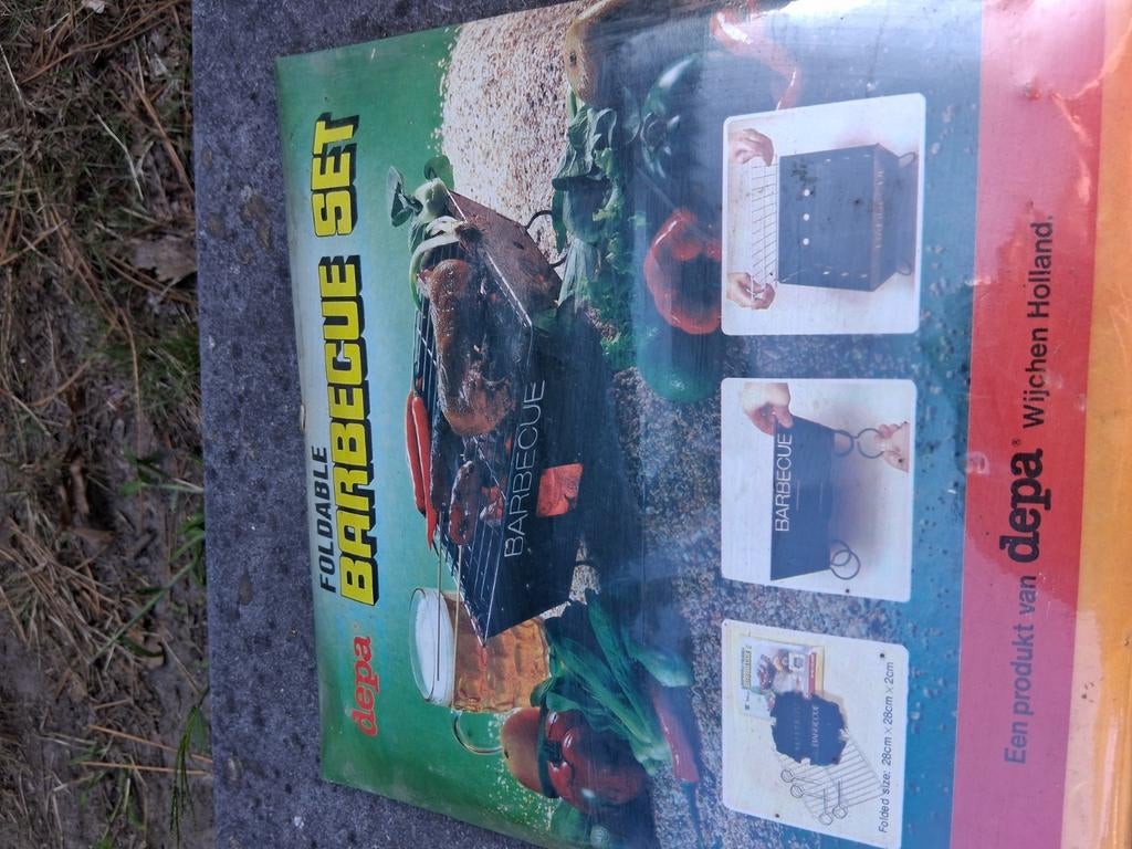 Tafel bbq nieuw, Enlèvement ou Envoi, Comme neuf