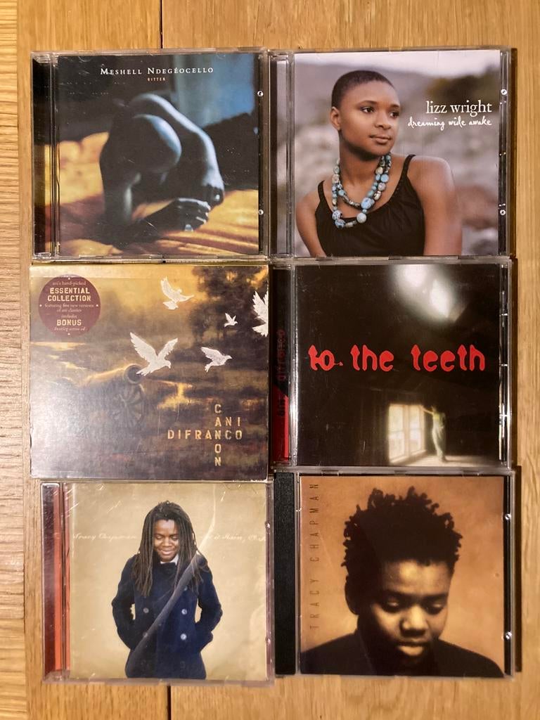 CD albums Singer-Songwriter Ani Difranco, Tracy Chapman, Ophalen of Verzenden, Zo goed als nieuw