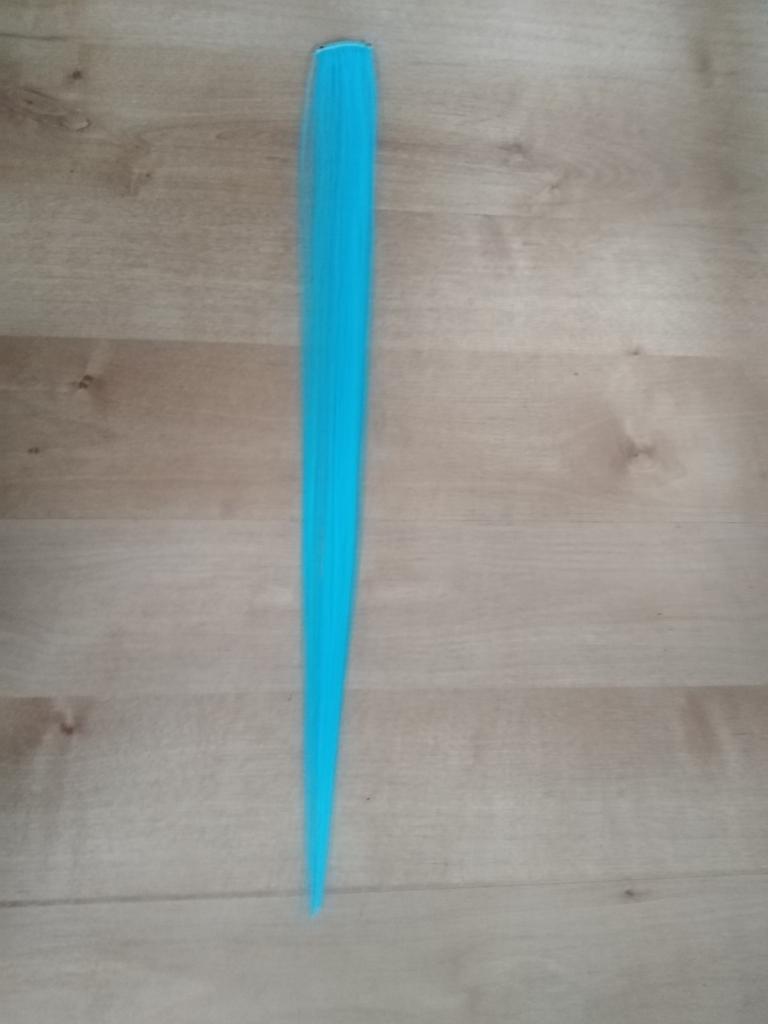 Clip in extension blauw, Ophalen of Verzenden, Nieuw, Pruik of Haarverlenging