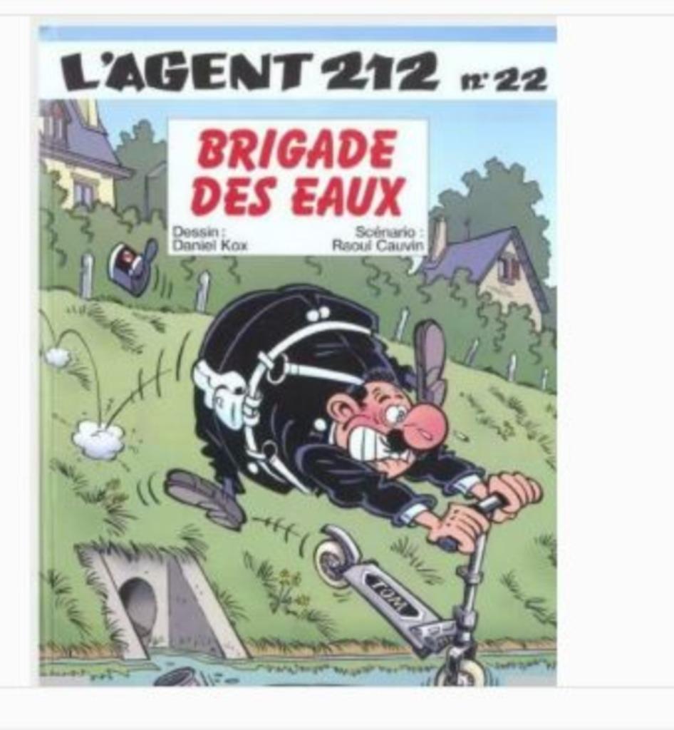 L'agent 212 n22 "Brigade des eaux", éditions Dupuis., Une BD, Enlèvement ou Envoi, Comme neuf