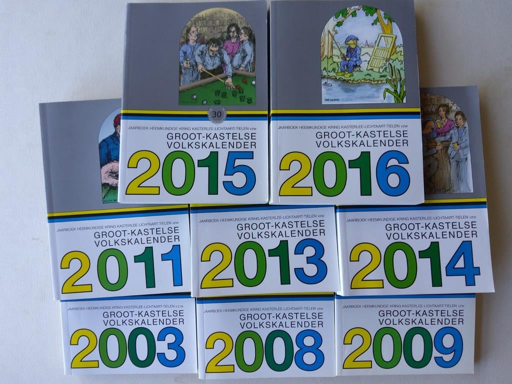 GROOT-KASTELSE VOLKSKALENDER, Boeken, Ophalen of Verzenden, Zo goed als nieuw
