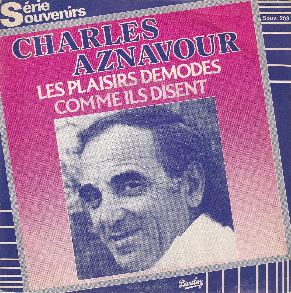 Charles Aznavour - Les plaisirs démodés, Enlèvement ou Envoi, Utilisé, Autres genres