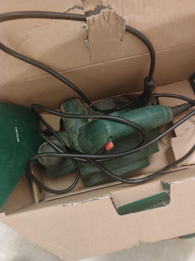 Bosch schaafmachine 1x gebruikt, Doe-het-zelf en Bouw, Ophalen of Verzenden, Zo goed als nieuw