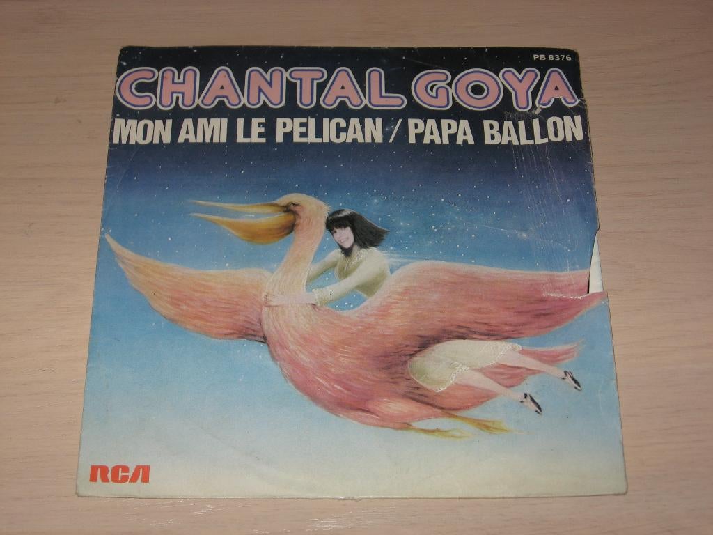 Disque vinyl 45 tours chantal goya, Cd's en Dvd's, Ophalen of Verzenden, Zo goed als nieuw, Muziek