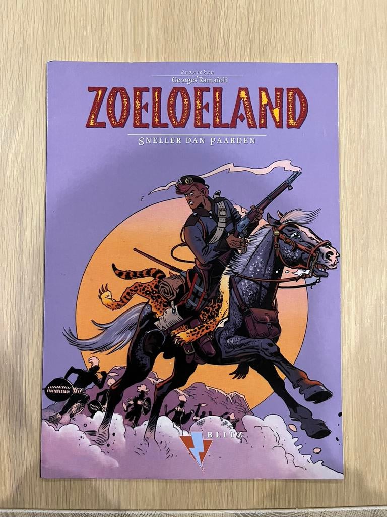 Zoeloeland - 5 - Sneller dan paarden, Boeken, Eén stripboek, Ophalen of Verzenden
