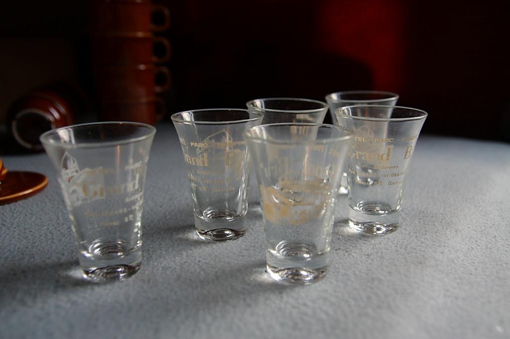 Verres à liqueur Grand Bru vintage, Antiquités & Art, Enlèvement ou Envoi