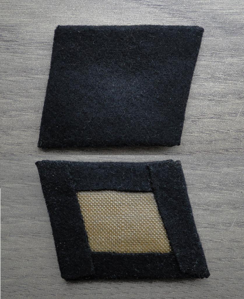 Elite Kraagstuk eses, Verzamelen, Verzenden, Landmacht, Embleem of Badge
