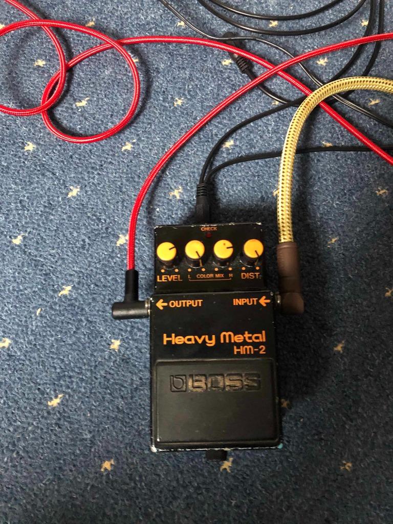 Boss HM2 HM-2 Japan 1986, Utilisé, Distortion, Overdrive ou Fuzz