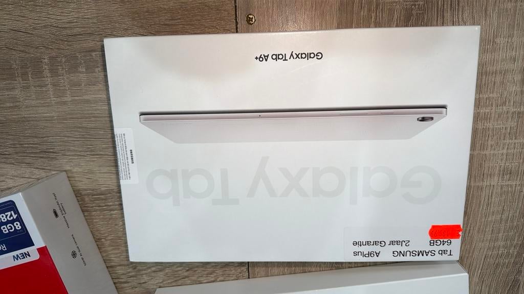 Samsung Galaxy Tab A9+. 64gb, Computers en Software, Android Tablets, Wi-Fi, 10 inch, 128 GB, Uitbreidbaar geheugen, Ophalen