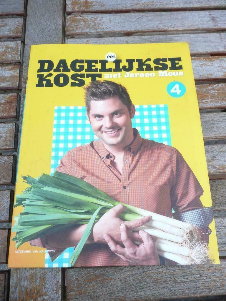 Kookboek "Dagelijkse kost 4" Jeroen Meus, Overige typen, Jeroen Meus, Ophalen of Verzenden, Zo goed als nieuw