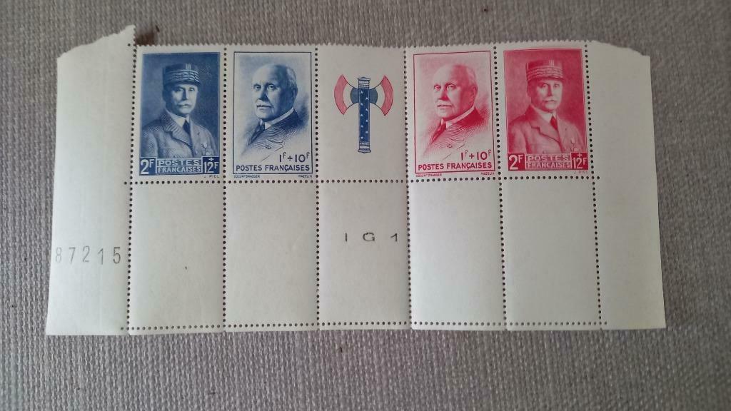 Zegels Frankrijk lot 127, Ophalen of Verzenden, Postfris