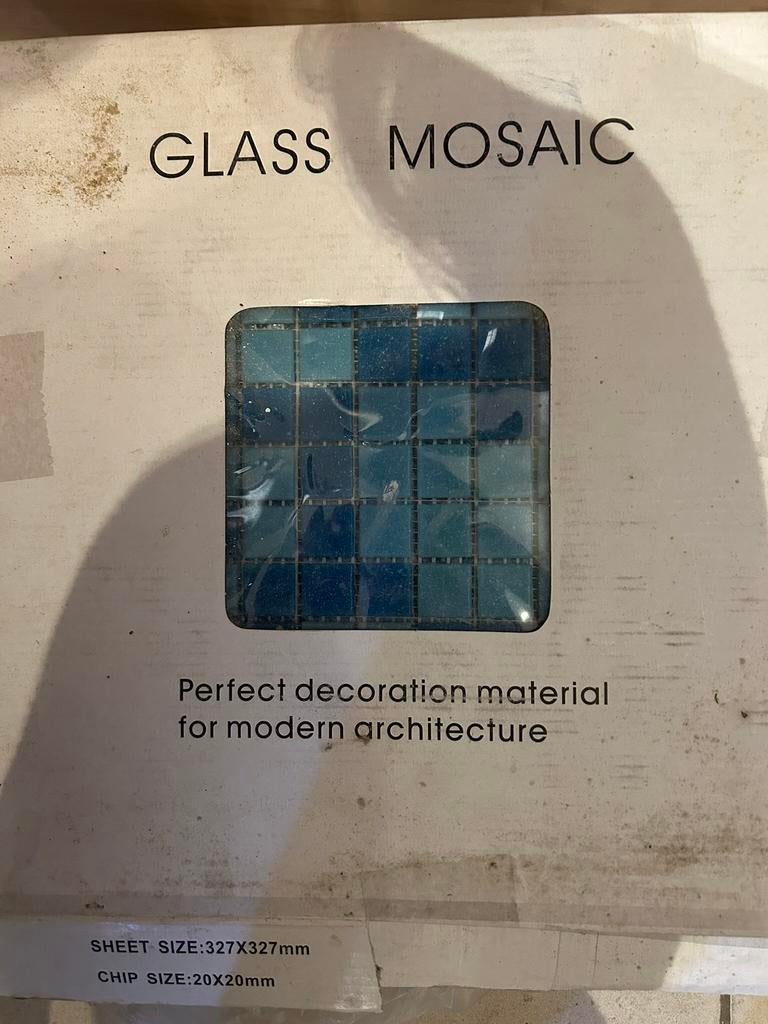 Mosaïque carrelage  bleu, Bricolage & Construction, Dalles & Carrelages, Neuf