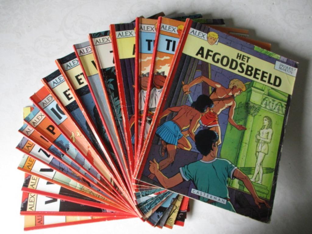 het afgodsbeeld 16 keer, Boeken, Stripverhalen, Gelezen, Meerdere stripboeken, Ophalen of Verzenden