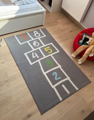 Tapis marelle Ikea 100cmx160cm, Enlèvement, Utilisé