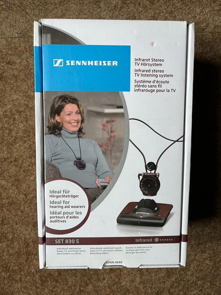 sennheiser st 830 s système d'écoute IR sans fil pour tv, TV, Hi-fi & Vidéo, Casques audio, Comme neuf, Sennheiser, Sans fil, Enlèvement ou Envoi