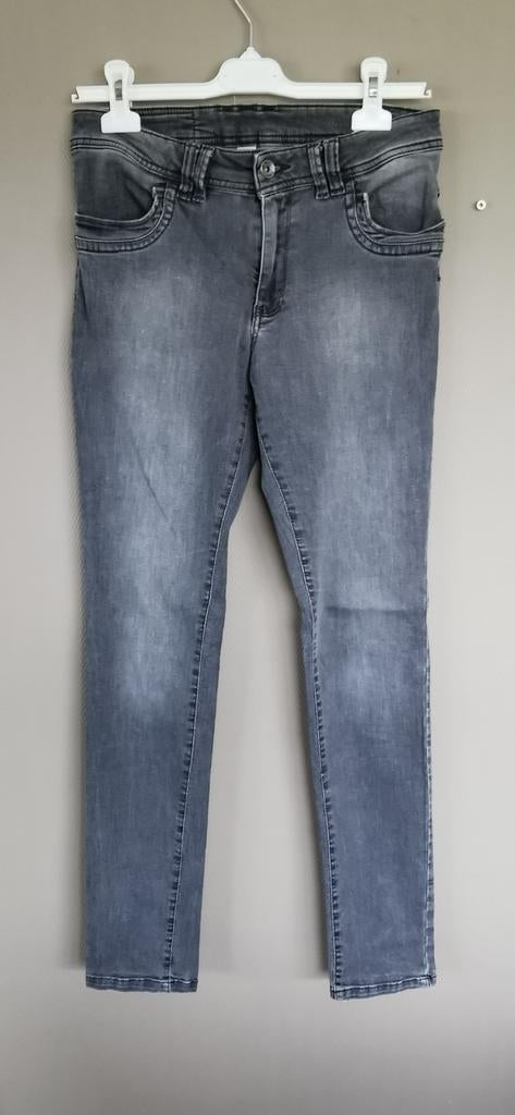 Grijze skinny jeansbroek D.T.C maat 30/34, Kleding | Dames, Ophalen of Verzenden, W30 - W32 (confectie 38/40), Grijs, D.T.C
