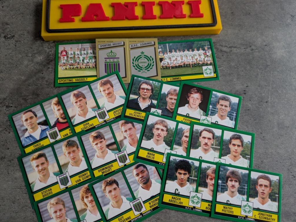 PANINI FOOTBALL 89 HASSELT / LOMMEL 15 STICKERS 1989, Verzenden, Nieuw