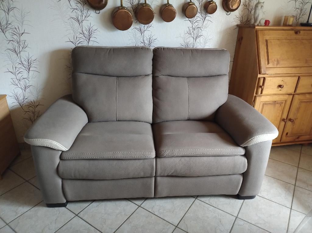 Fauteuil gris, Maison & Meubles, Neuf, 125 cm ou plus, Moins de 75 cm, Tissu