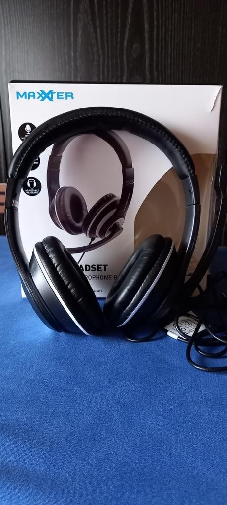 Casque stéréo et micro. NEUF, Informatique & Logiciels, Enlèvement, Neuf