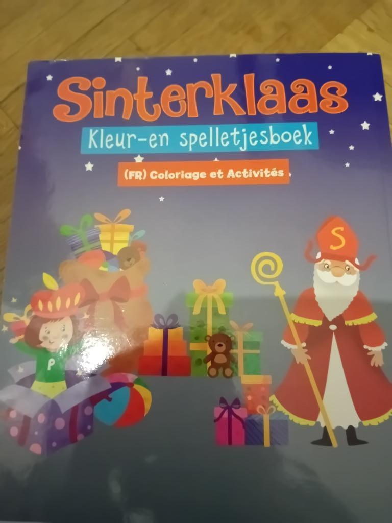 Album coloriage kleurboek saint Nicolas, Hobby & Loisirs créatifs, Enlèvement ou Envoi, Neuf