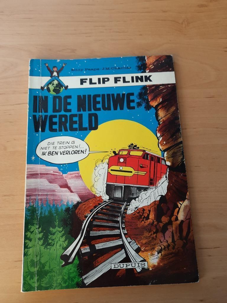 Flip Flink in de nieuwe wereld, Boeken, Stripverhalen, Eddy Paape, Eén stripboek, Ophalen, Gelezen