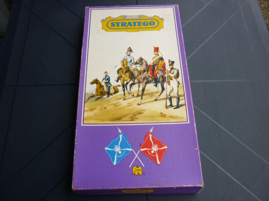 Bordspel - Stratégo paarse doos - Jumbo, Een of twee spelers, Ophalen of Verzenden, Gebruikt, Jumbo