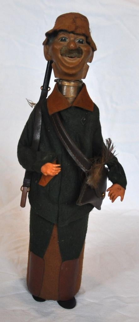 bouteille carafe chasseur costume feutrine, Ophalen of Verzenden