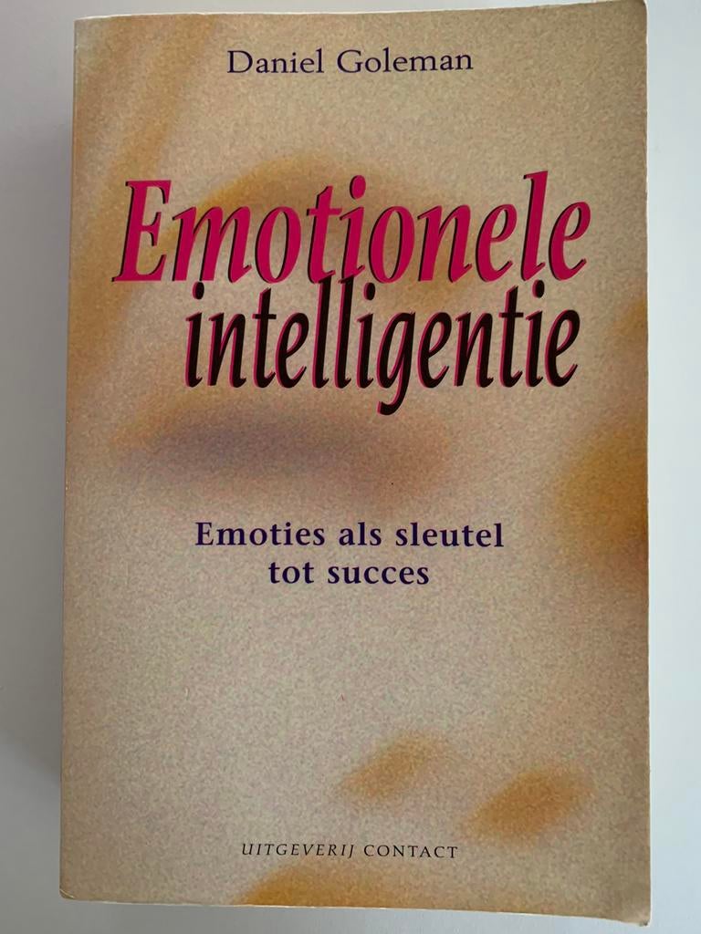 Daniel Goleman - Emotionele intelligentie, Boeken, Daniel Goleman, Ophalen of Verzenden, Zo goed als nieuw