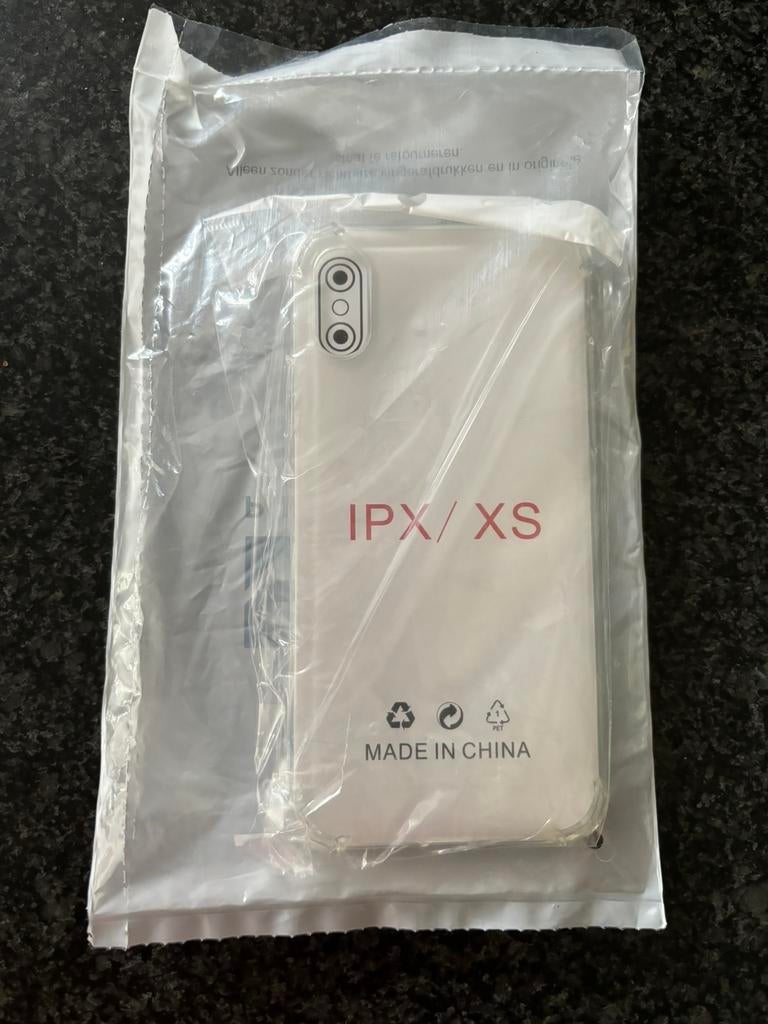 Hoesje iphone X of XS (transparant), Télécoms, Téléphonie mobile | Housses, Coques & Façades | Apple iPhone, Enlèvement, Neuf
