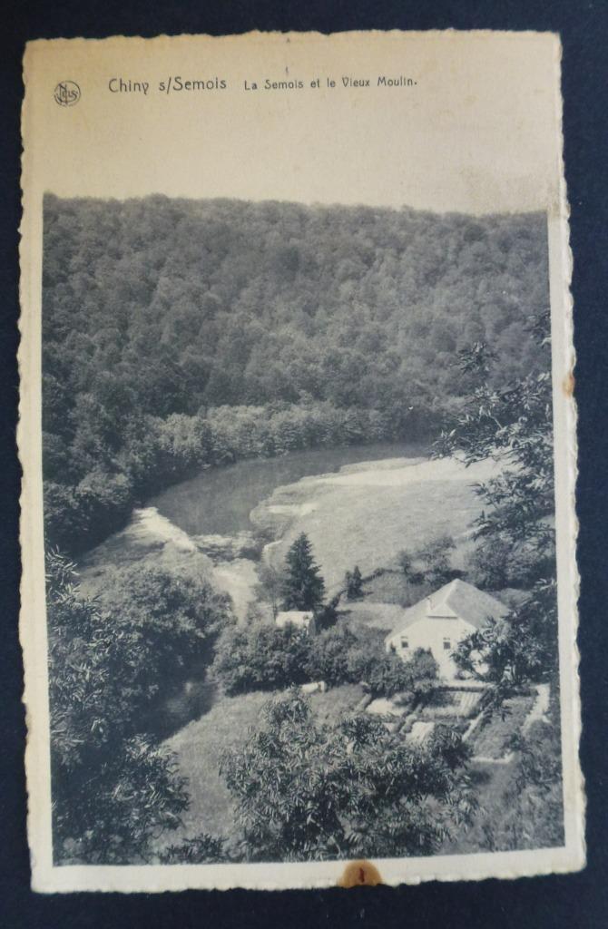Chiny s/Semois ( Luxemburg ) La semois et le vieux Moulin, Ophalen of Verzenden, 1940 tot 1960, Gelopen, Luxemburg