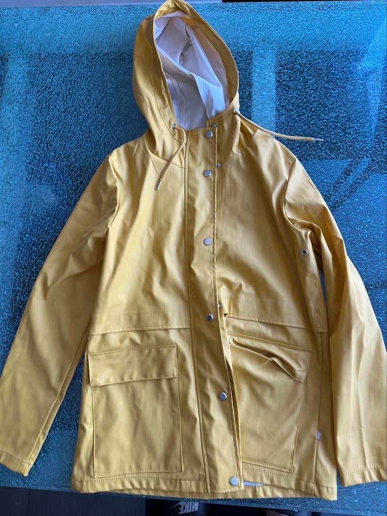 Regenjas Only geel maat M met kleine vlekjes, Kleding | Dames, Maat 38/40 (M), Only, Geel, Nieuw
