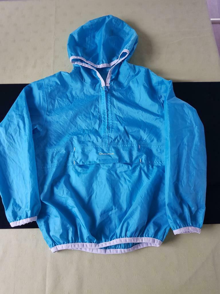 Opvouwbare regenjas Quechua m 4 - 6 jaar, Quechua, Jongen of Meisje, Ophalen of Verzenden, Zo goed als nieuw