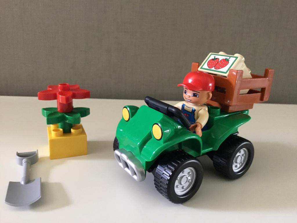 Lego Duplo boerderij quad, Kinderen en Baby's, Ophalen of Verzenden, Duplo