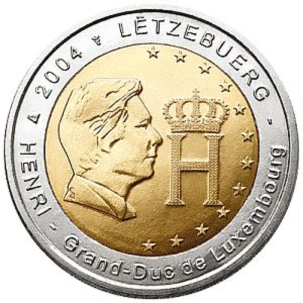 2 Euro Sp. Uitg. Luxemburg 2004, Ophalen of Verzenden, Luxemburg, 2 euro