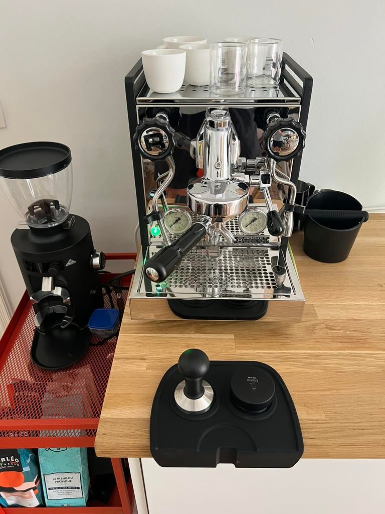 Machine Café Rocket Espresso + moulin, Electroménager, Enlèvement, Comme neuf, Cafetière, Café en grains
