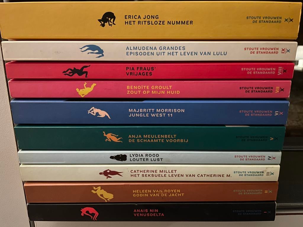 10 delige reeks- stoute vouwen van De Standaard, Boeken, Ophalen, Nieuw, België