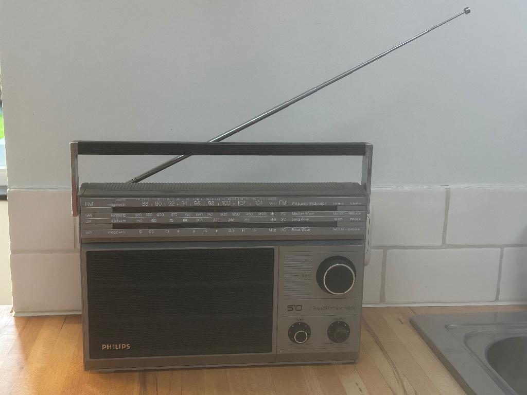 Philips radio vintage, Ophalen of Verzenden, Radio