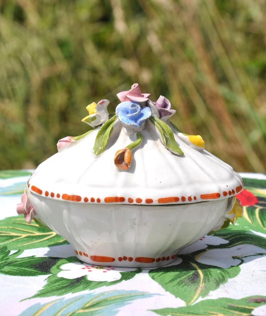 boite a pilule ou autre faience bassano, Enlèvement ou Envoi