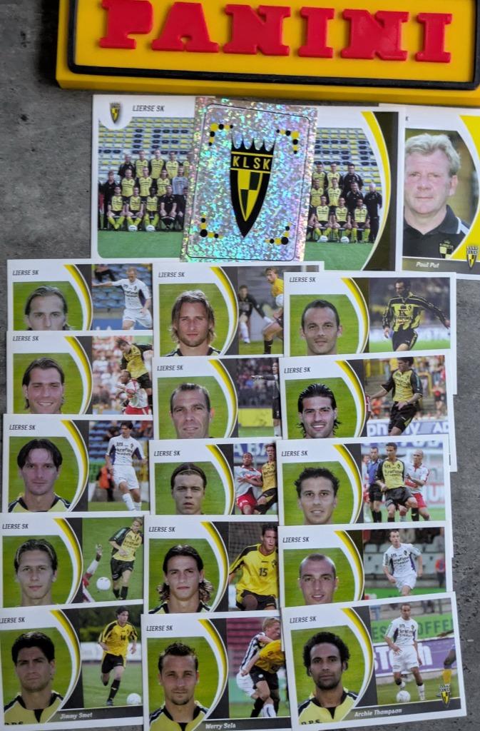 Autocollants de football Panini 2005 19X LIERSE SK 2005, Envoi, Neuf